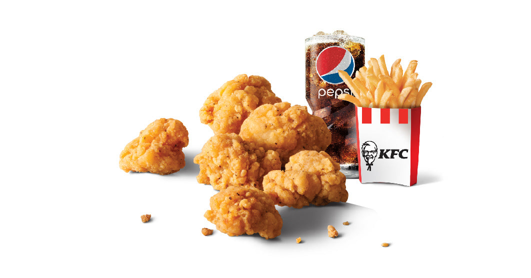 Small Popcorn Chicken Combo (Assorted)