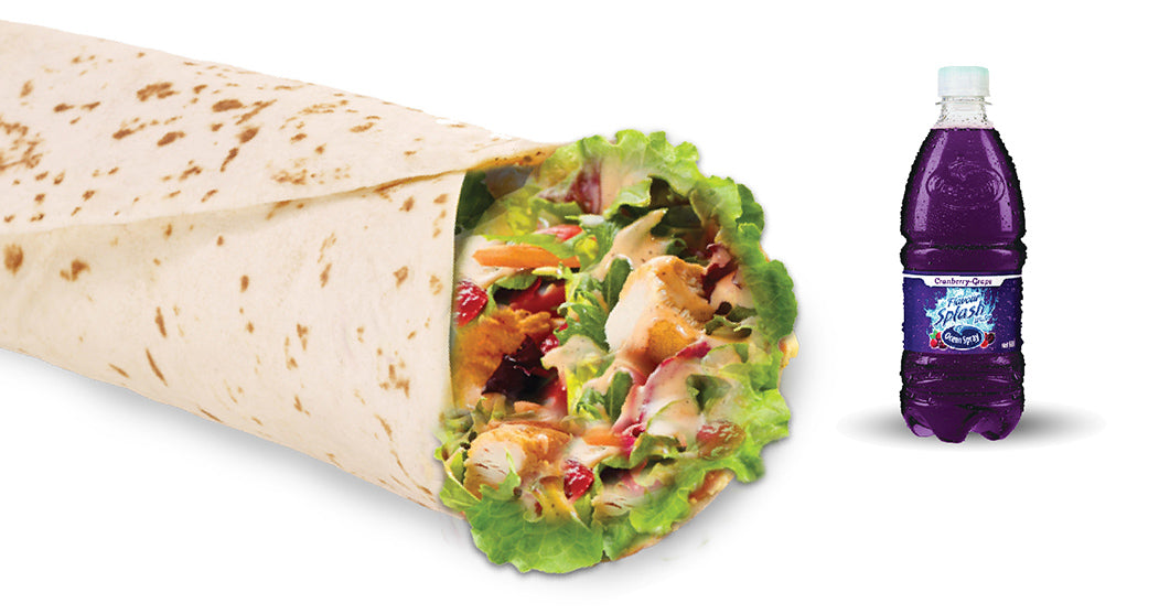 Salad Wrap (Combo)