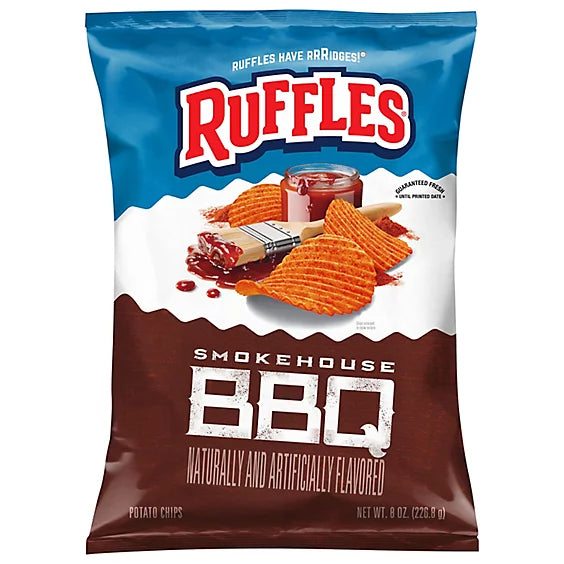 Frito Lay Ruffles BBQ