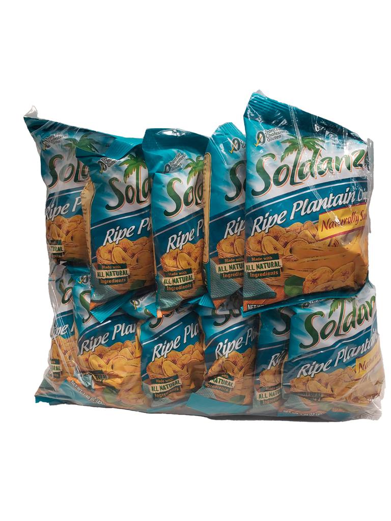 Soldanza Plantain Chips 12 pack
