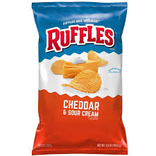 Frito Lay Ruffles Cheddar