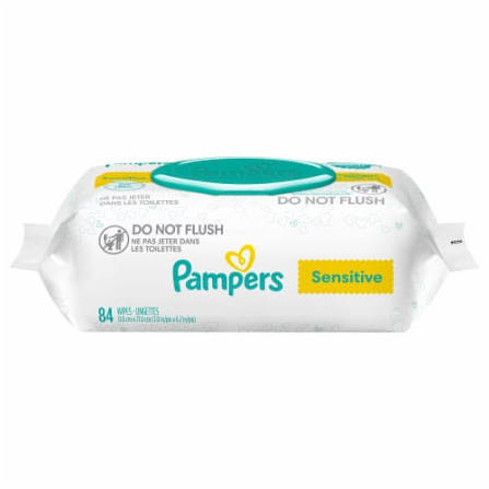 Pampers 84 Pcs Sensitive Wipes