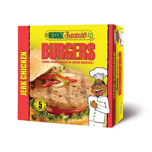 Reggae Jammin Burgers (Assorted)