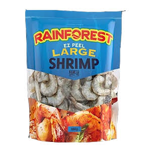 Rainforest Ez Peel Large Shrimp