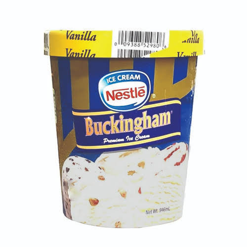 Nestle Buckingham Ice Cream