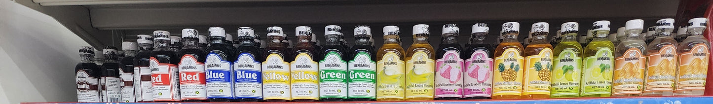 Benjamin's Food Coloring & Extracts