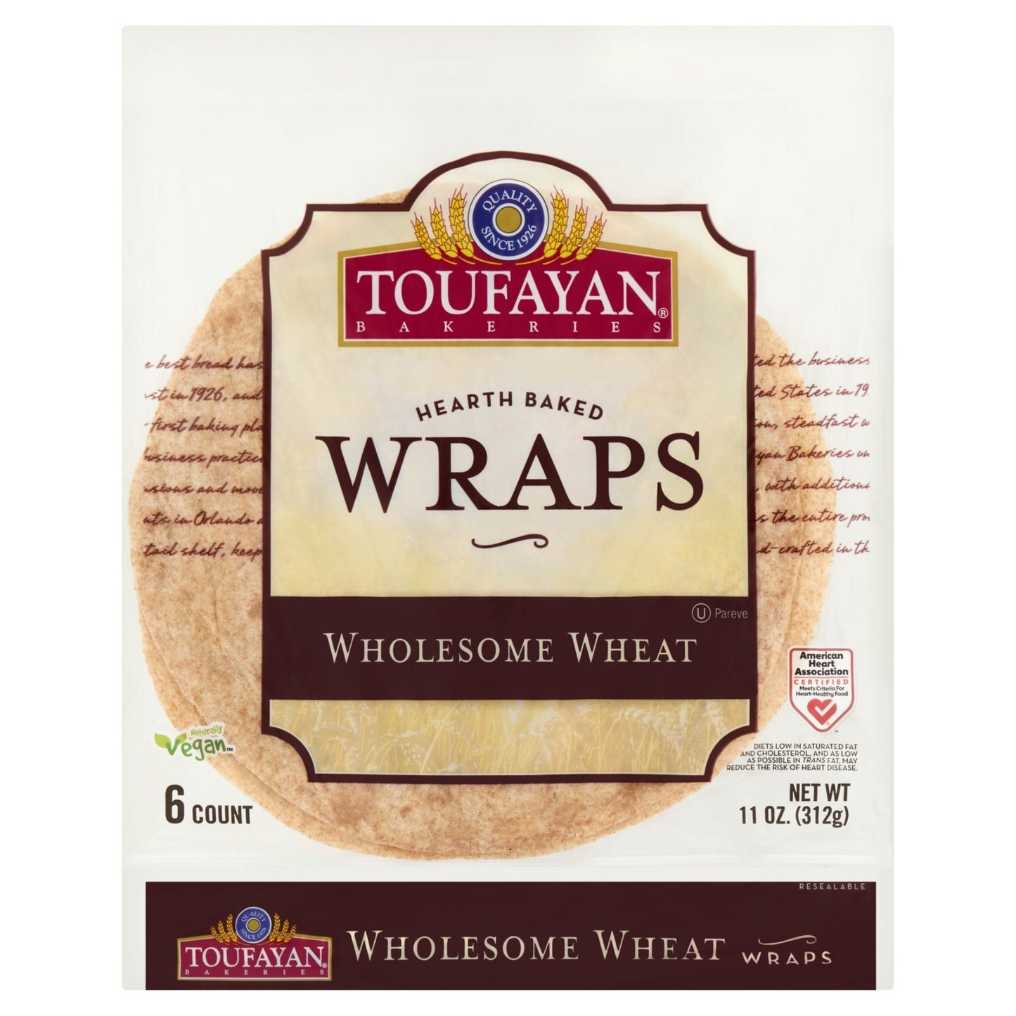 Toufayan Wraps