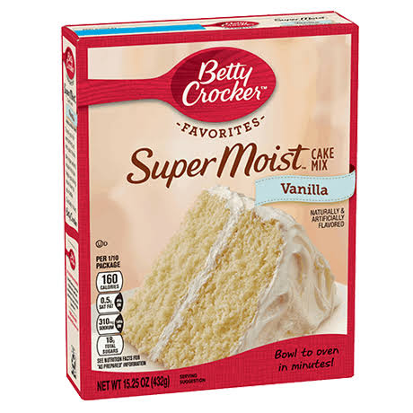 Betty Crocker SM Cake Mix