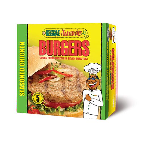 Reggae Jammin Burgers (Assorted)